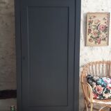 Matte black Paris wardrobe