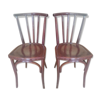 Paire de chaises bistrot Gyf