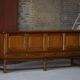 Danish enfilade from the mid-modern century in dark stained oak, 1960s.