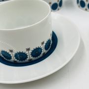 Service Café Porcelaine Thomas Germany Medaillon 70s