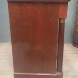 Empire style mahogany chest of drawers