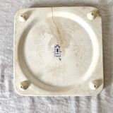 Gien earthenware trivet, Peonies