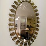 Gold metal mirror, 1970