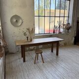 Walnut farmhouse table 2.10m from the 50s