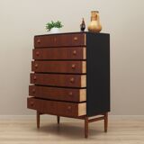 Teak chest of drawers, Danish design, 1960s, designer: Kai Kristiansen, man