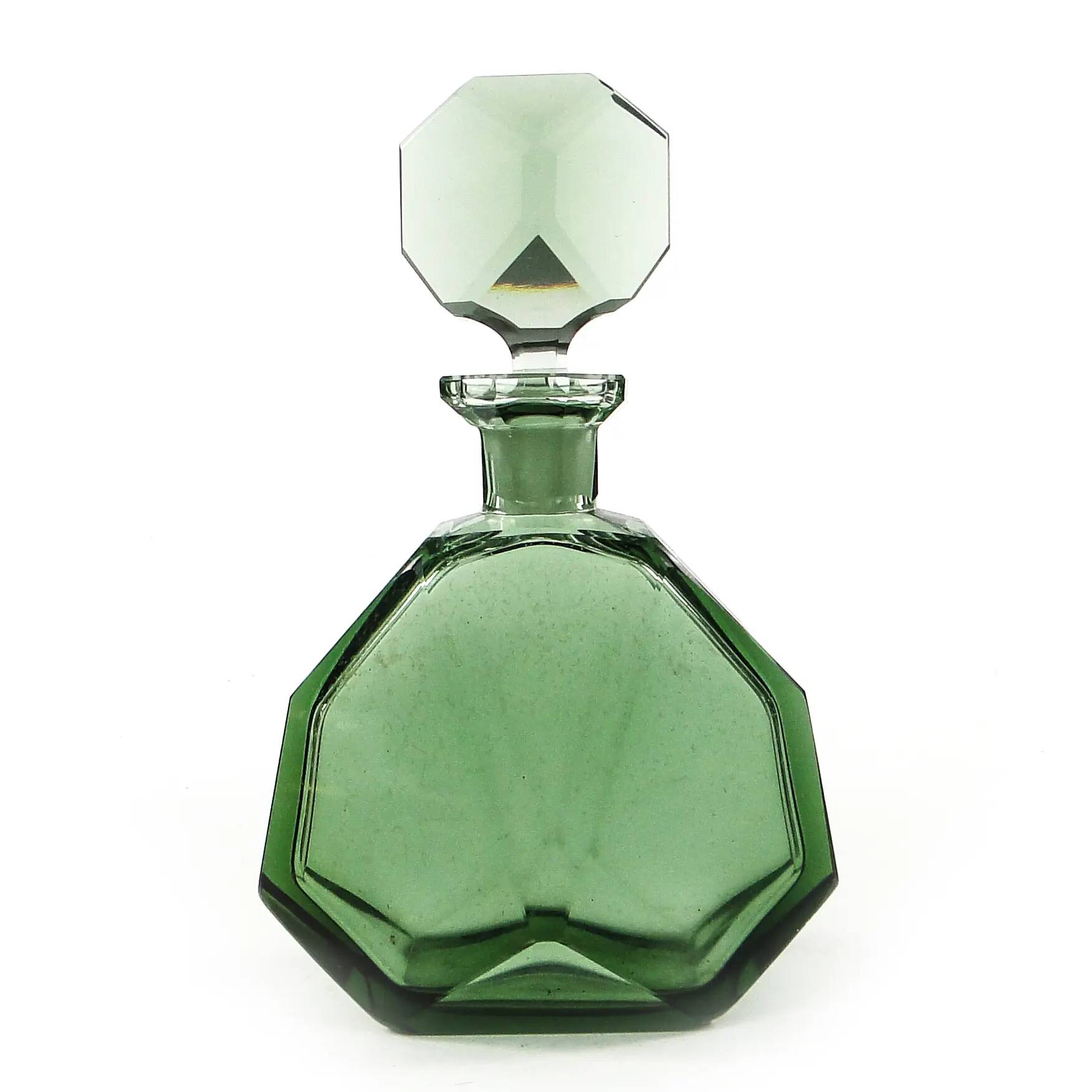 Carafe, Art Deco, crystal, Moser, Czechoslovakia, 1950s