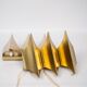 Pair of 2 Danish Gothic 3 wall lights by Bent Karlby, Lyfa, 1960s.
