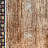 Vintage carpet Persian Gabbeh 84x194 cm