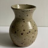Pyrite stoneware vase