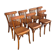 7 chaises bistrot vintage style Thonet Baumann