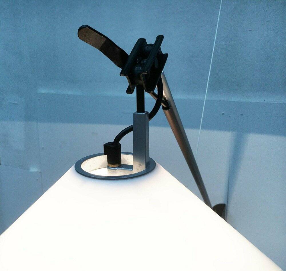 Postmodern Italian wall lamp Aggregato Braccio by Enzo Mari & Giancarlo Fassina for Artemide, 1970s