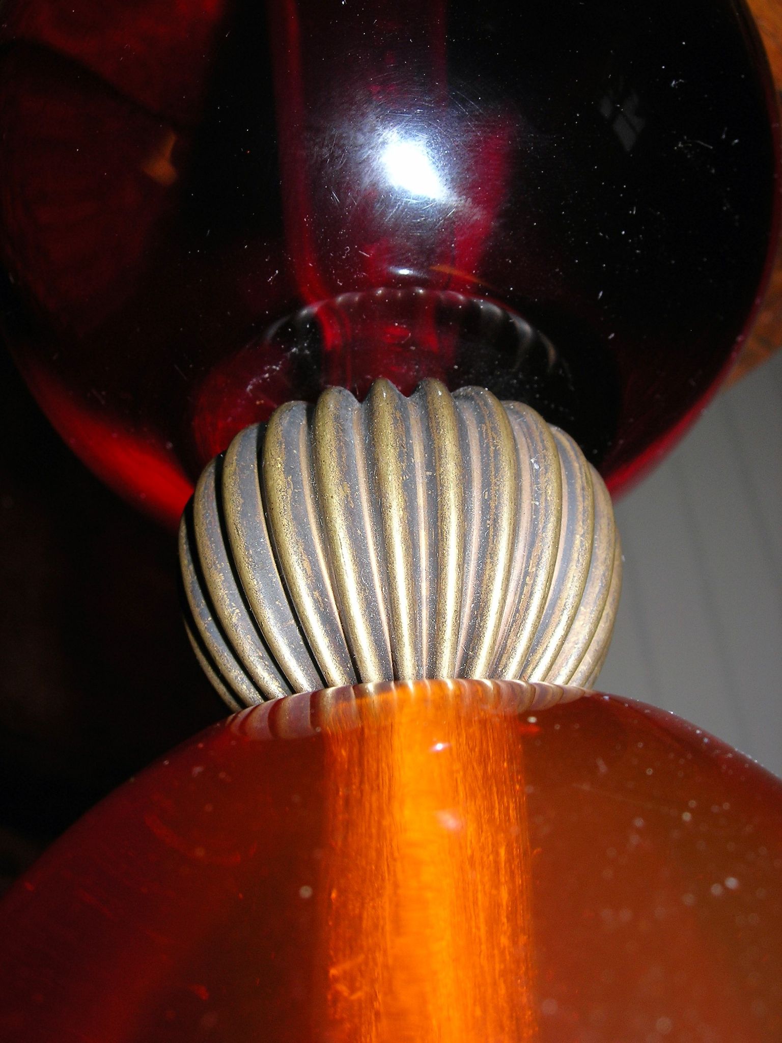 Lampe d'ambiance vintage 1980 "trait d'union"