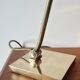 1970s brass banker’s desk lamp