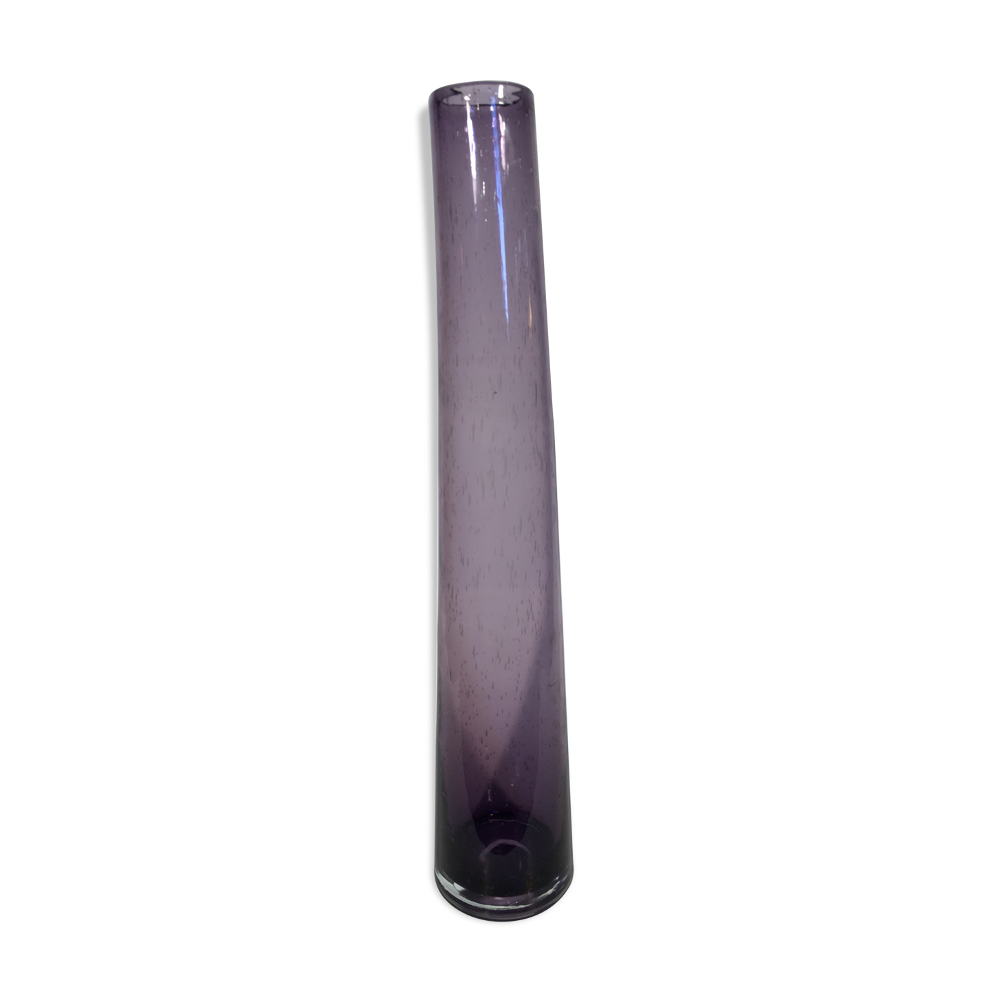 Vase bubble glass in the 1960s