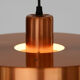 Pendant light Roulet by Jo Hammerborg for Fog & Mørup. Denmark 1960s.