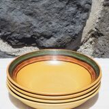 Set de 4 assiettes creuses