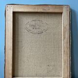 Old portrait painting