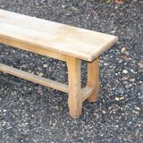 Wooden bench