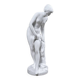Important biscuit sculpture "The Bather" after Falconet – late 19th century.