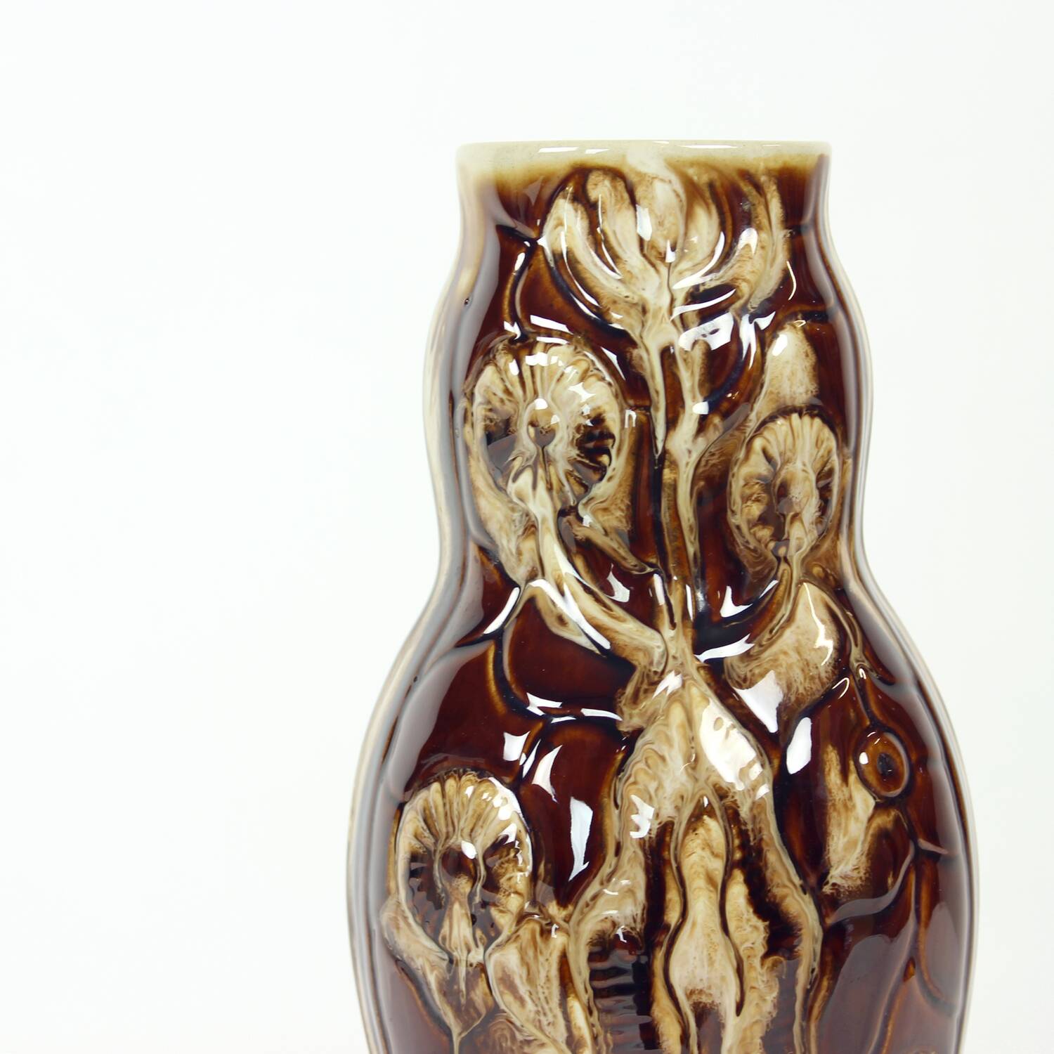 Mid Century Porcelain Trompe L’œil Vase, Czechoslovakia
