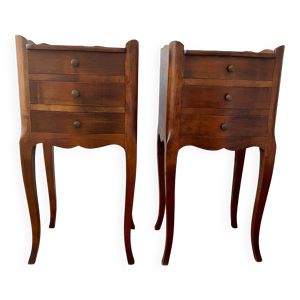 deux Chevets en Merisier