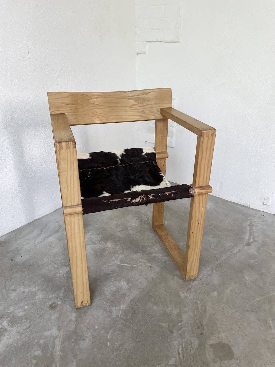 Oak chairs with armrests Ate Van Apeldoorn