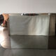 Triptych mirror in smoked glass 140x80cm