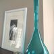 Large blown glass bottle