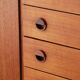 Vintage Scandinavian teak sideboard (220 cm)