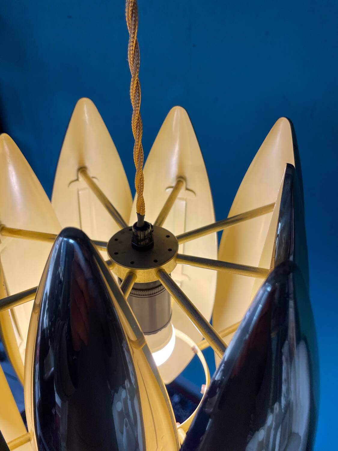 Kastor pendant by Jo Hammerborg for Fog & Mørup, 1969