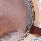 Louis XVI style mahogany chairs x 6