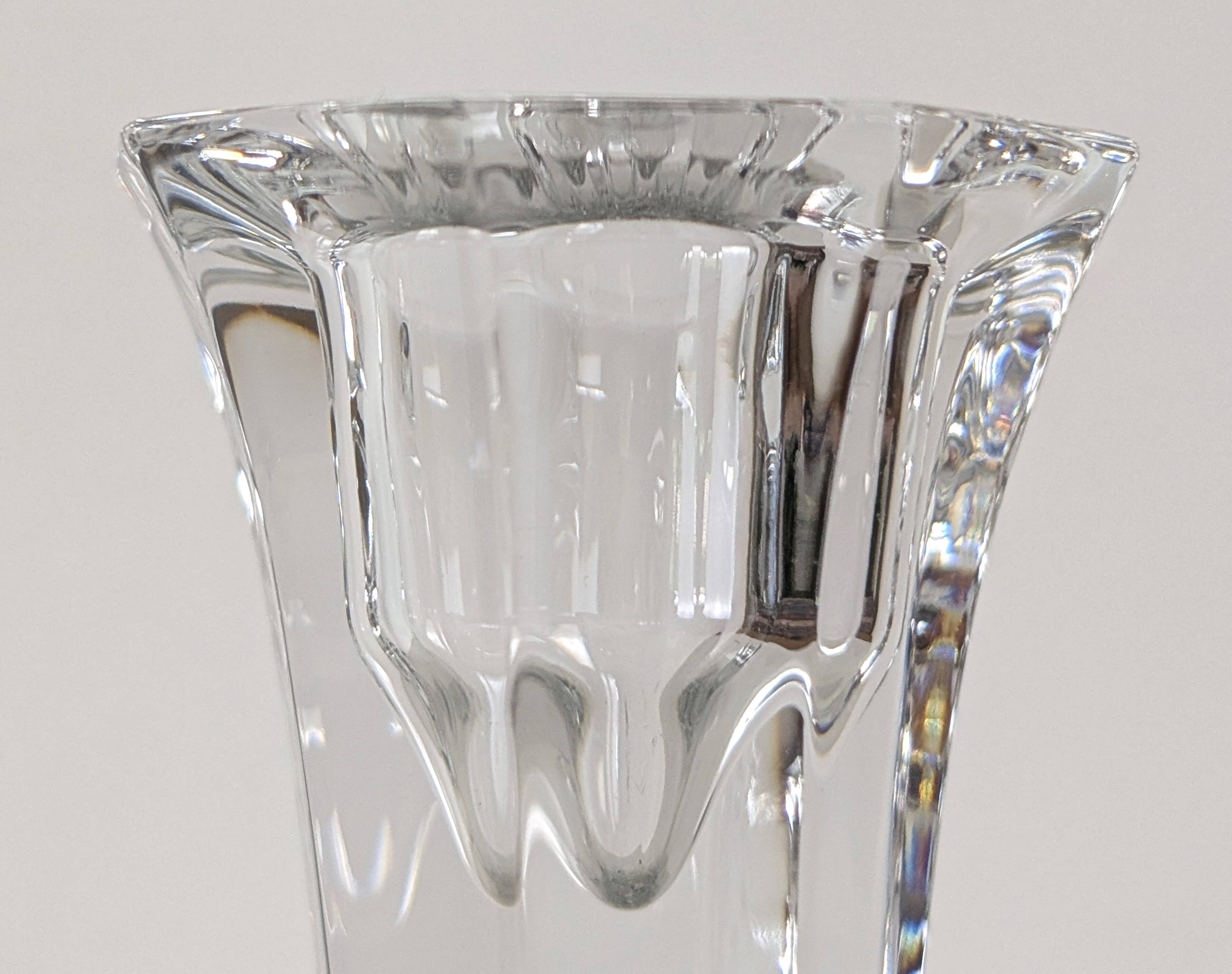 Nachtmann crystal candle holder