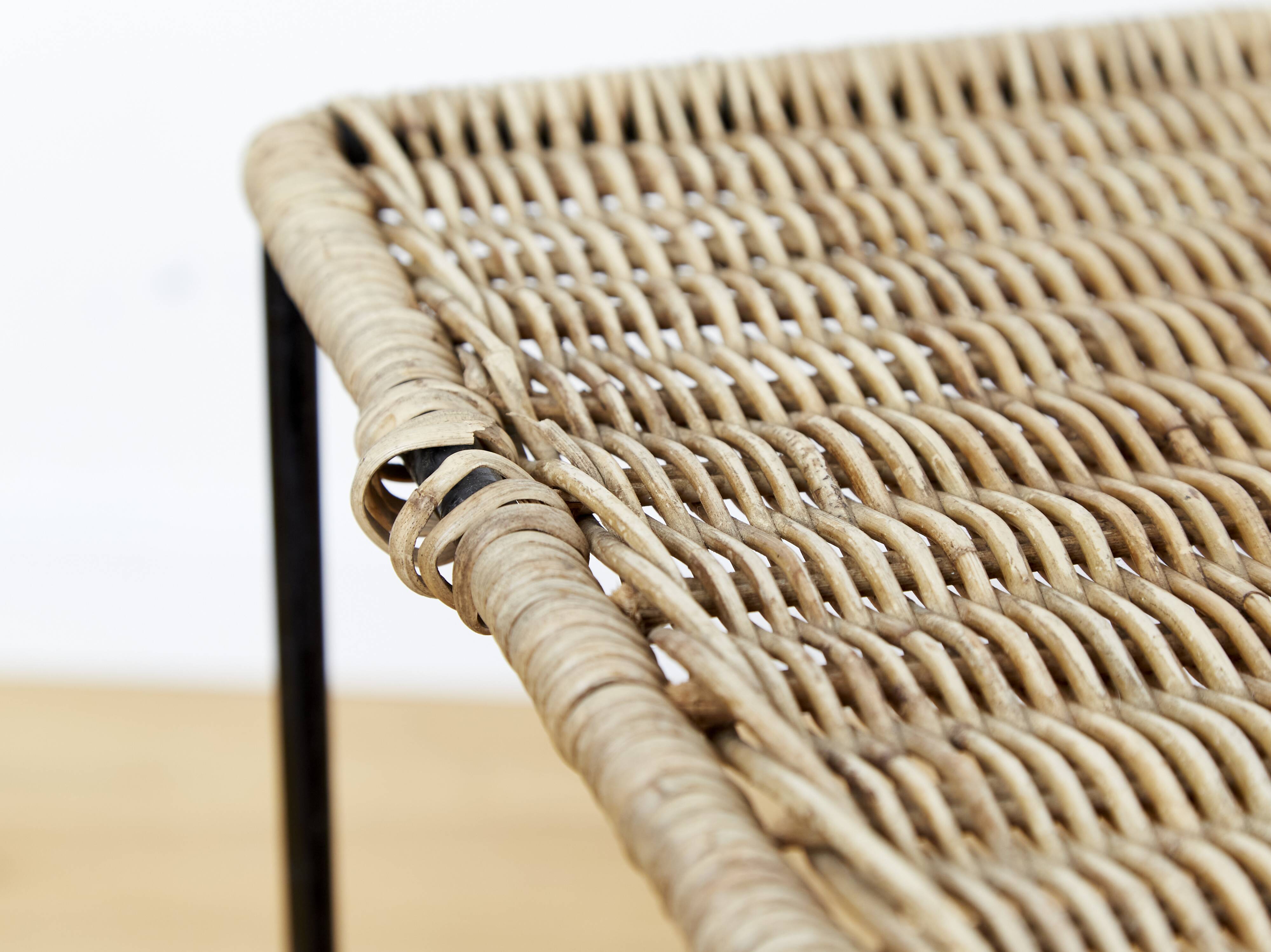 Tabouret / Porte-plante Mid-Century par Drahtwerke Erlau