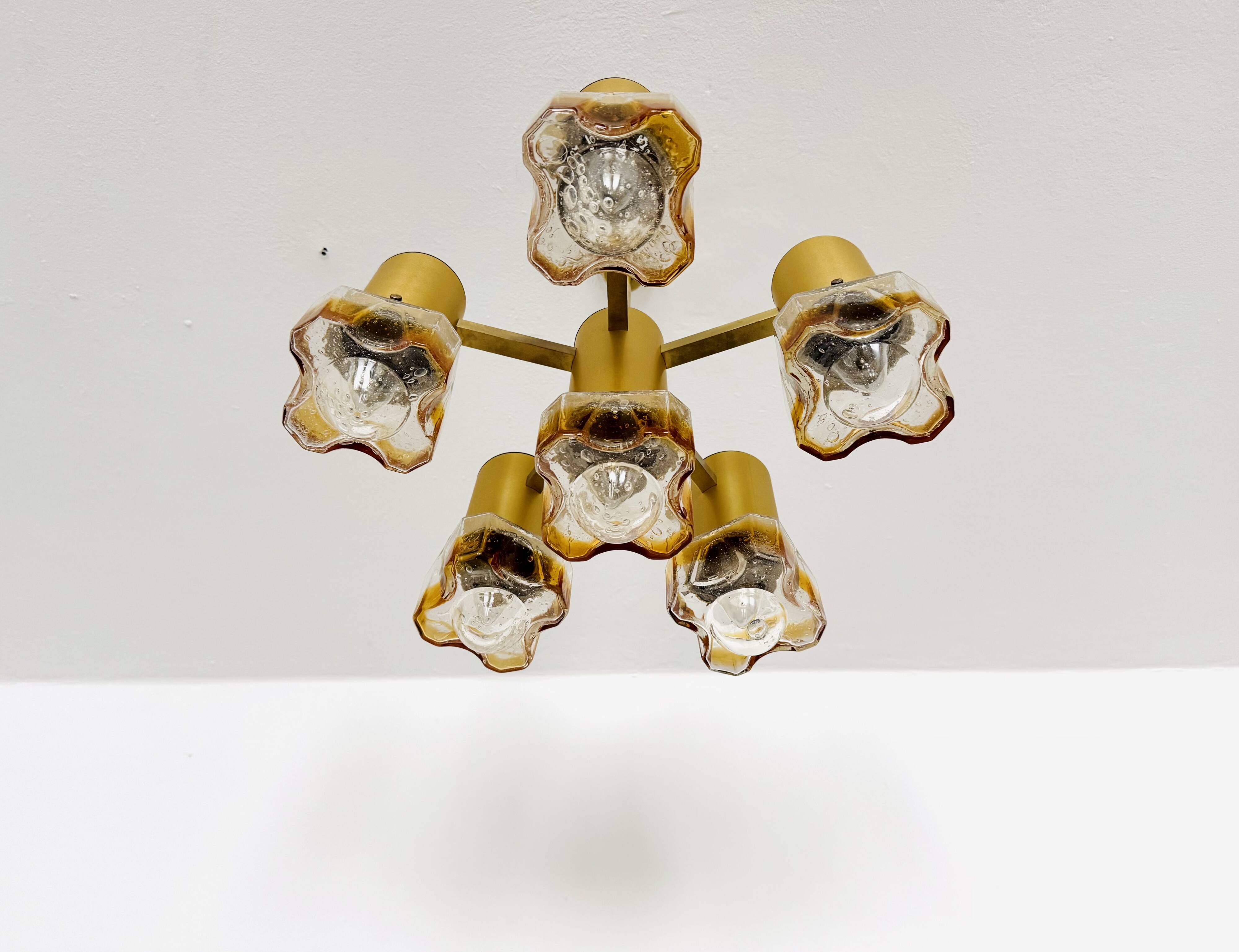 Italian Murano Glass Chandelier