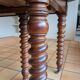 Extendable walnut table