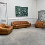 Burov leather living room set