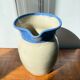 Glacier blue ceramic jug
