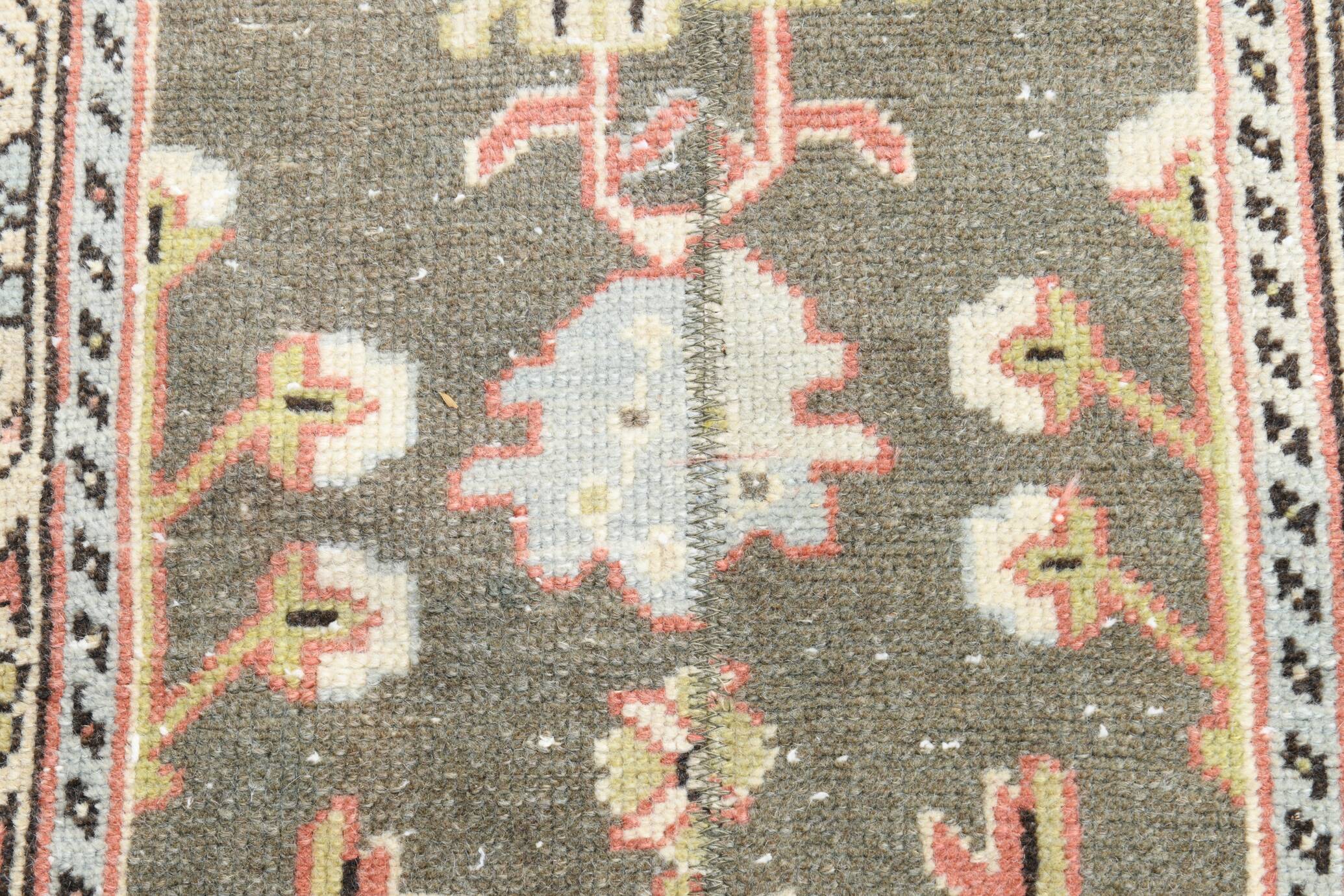 3x10 Shades Of Green Persian Runner Rug, 81x319Cm