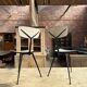 Pair of 60s tripod chairs