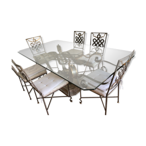 Ensemble table et 6 chaises