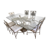 Table and 6 chairs set