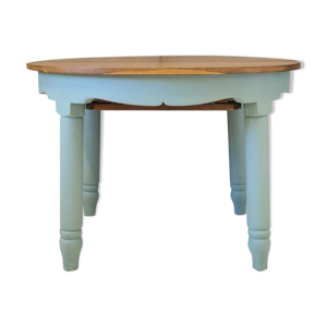 table en frêne, design suédois, années 50