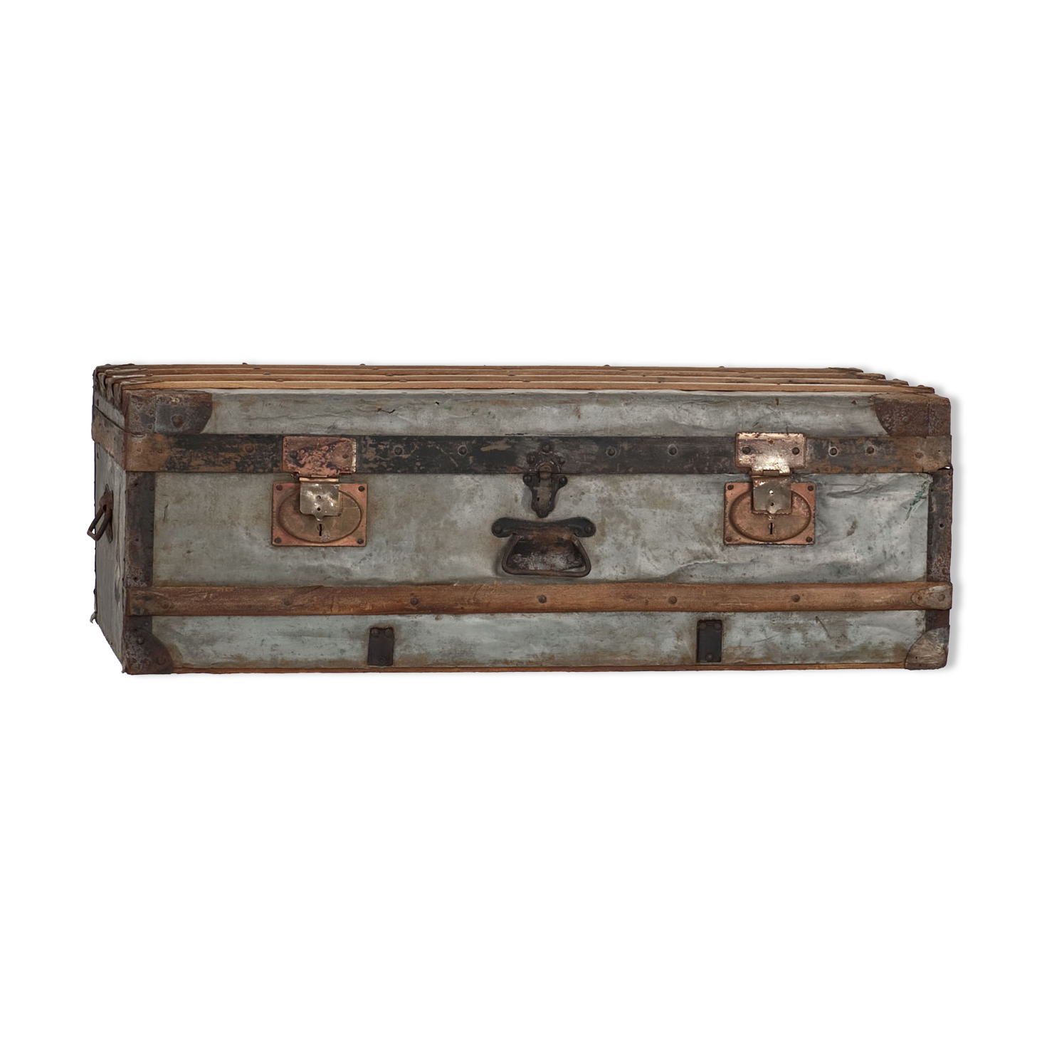 Old military trunk ww1 14-18