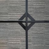 Square coffee table has checkered 80s