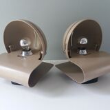 Pair of Guzzini wall sconces - "Bugia" Giuseppe Cormio