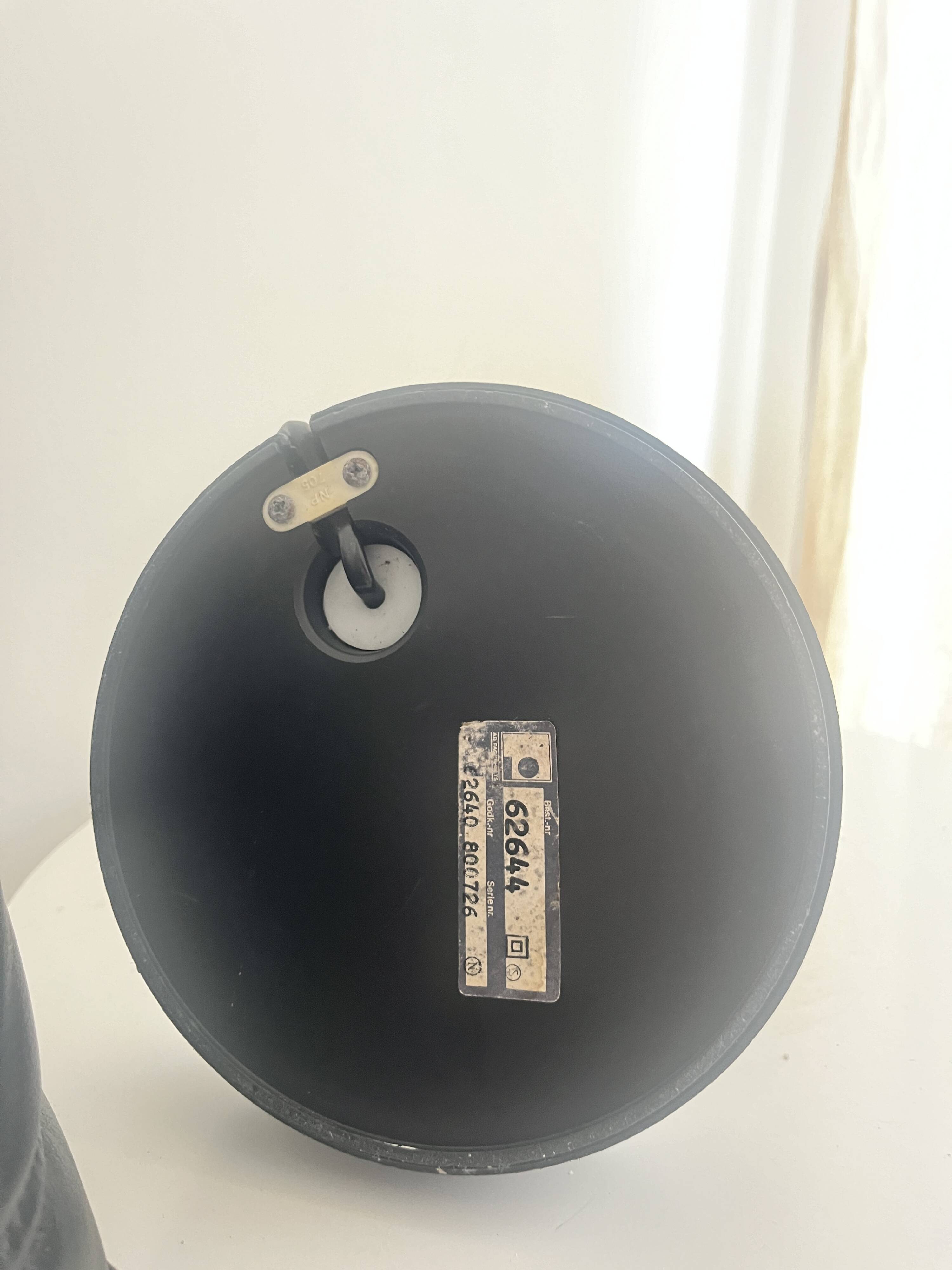 Vintage design Cobra articulated desk lamp by Fagerhults, Sweden 1974