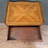 Marquetry bedside table