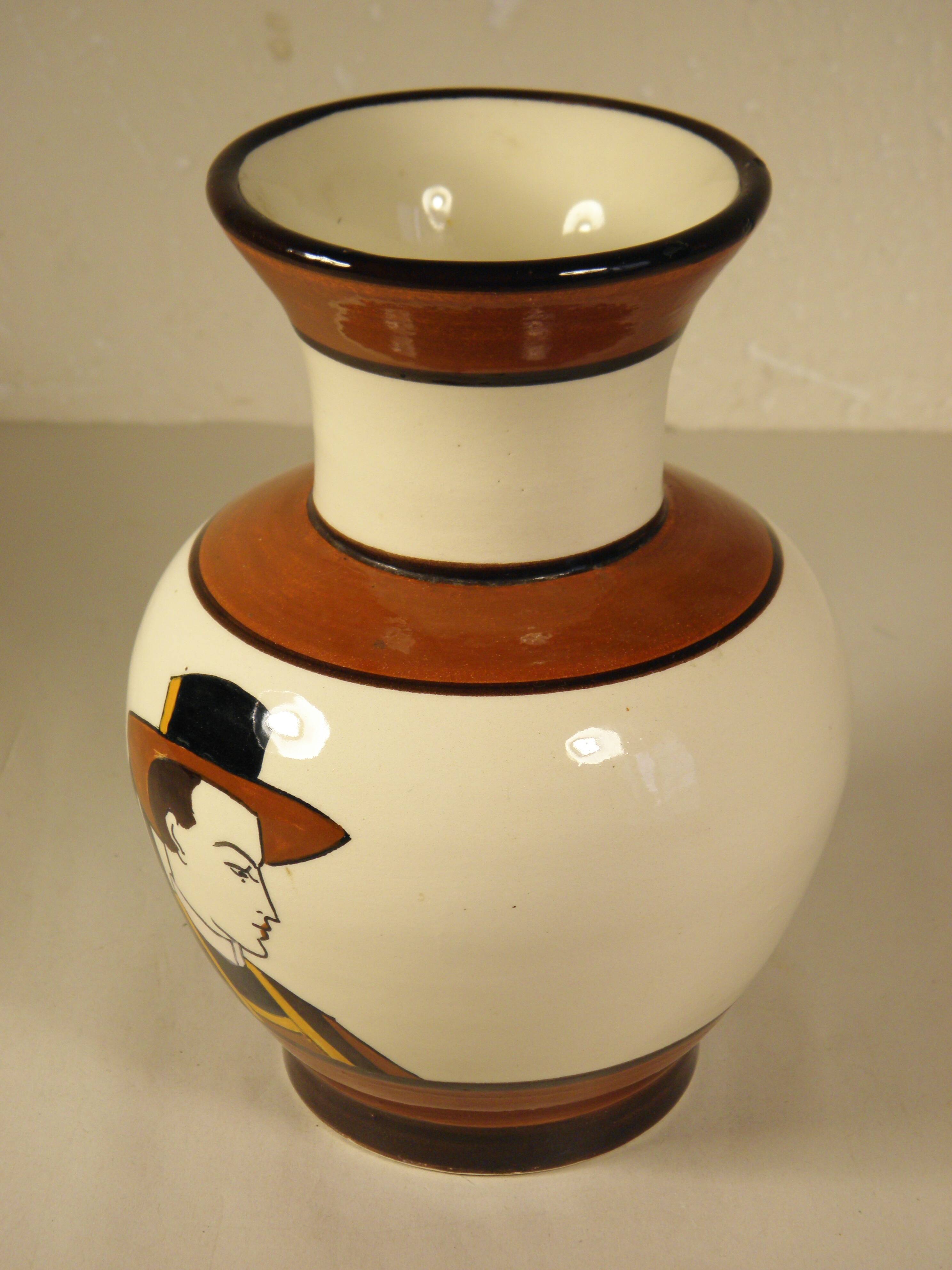 Vase en faience de quimper