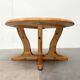 Table basse vintage en pin danois de Burchardt Nielsen, années 1970