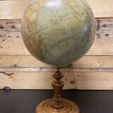 Antique German table globe by Ludwig Julius Heymann Berlin 1890